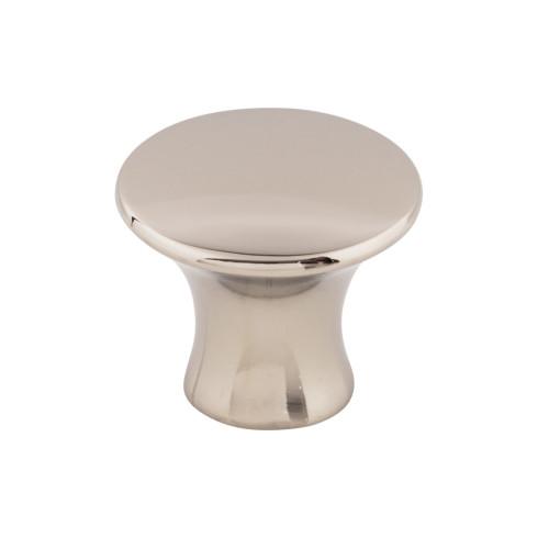 Oculus Round Knob Large ( Zinc Alloy | Polished Nickel - Mercer Collection ) | Manufactured Globally