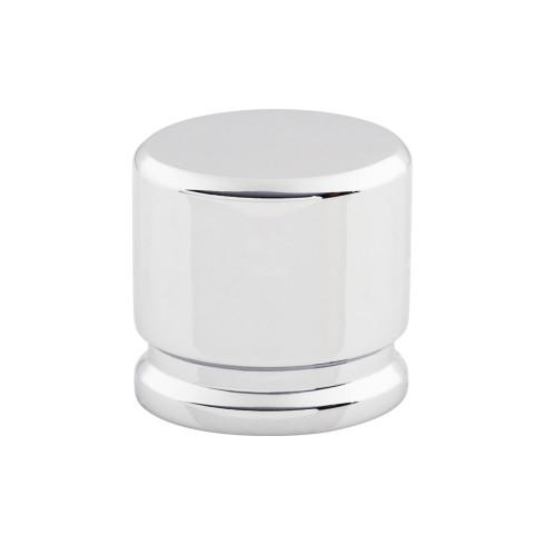 Oval Knob Medium ( Zinc Alloy | Polished Chrome - Sanctuary Collection ) | Manufactured Globally