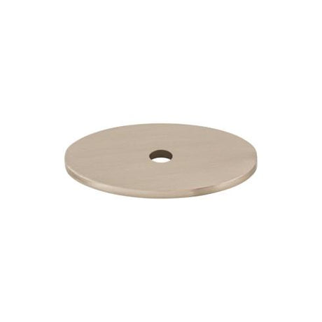 Oval Backplate Medium ( Steel | Brushed Satin Nickel - Sanctuary Collection ) | Manufactured Globally
