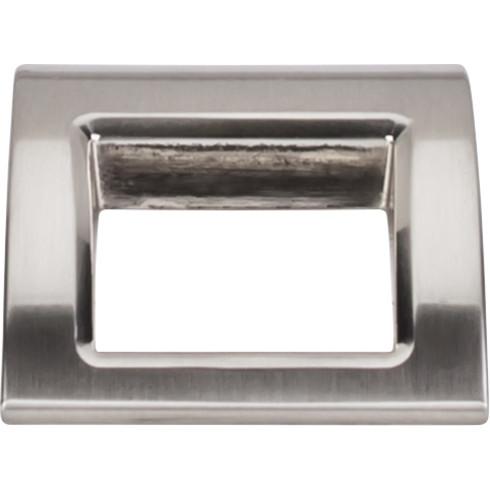 Tango Finger Pull Large ( Zinc Alloy | Brushed Satin Nickel - Mercer Collection ) | Manufactured Globally