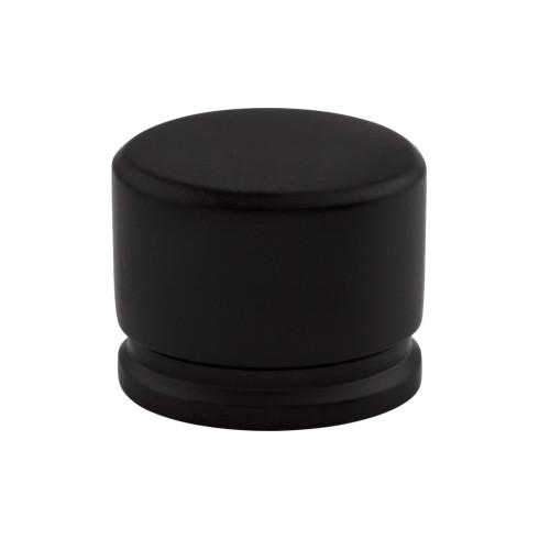 Oval Knob Large ( Zinc Alloy | Flat Black - Sanctuary Collection ) | Manufactured Globally