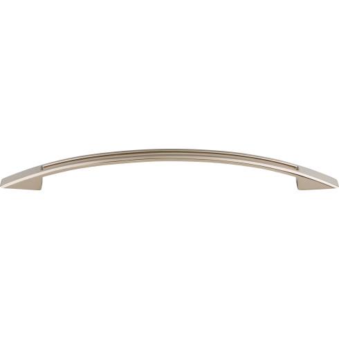 Tirador Tango con corte (aleación de zinc | níquel pulido - Colección Mercer) | Fabricado globalmente