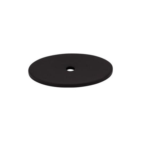 Oval Backplate Large ( Steel | Flat Black - Sanctuary Collection ) | Manufactured Globally