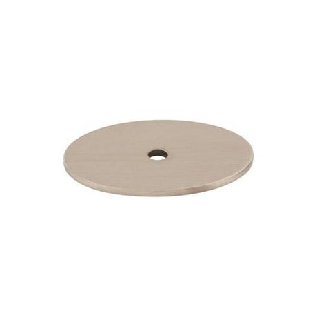 Oval Backplate Large ( Steel | Brushed Satin Nickel - Sanctuary Collection ) | Manufactured Globally