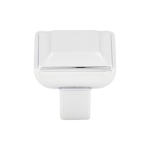 Podium Knob ( Zinc Alloy | Polished Chrome - Transcend Collection ) | Manufactured Globally