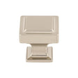 Ascendra Knob ( Zinc Alloy | Brushed Satin Nickel - Transcend Collection ) | Manufactured Globally