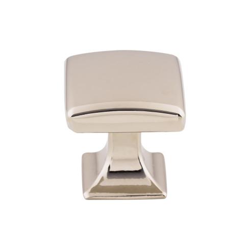 Contour Knob ( Zinc Alloy | Polished Nickel - Transcend Collection ) | Manufactured Globally