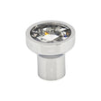 Wentworth Crystal Round Knob ( Zinc Alloy | Polished Chrome - Barrington Collection ) | Manufactured Globally