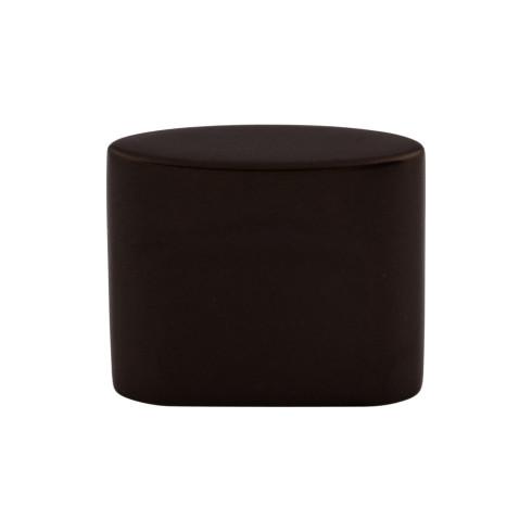 Oval Slot Knob Small ( Zinc Alloy | Oil Rubbed Bronze - Sanctuary Collection ) | Manufactured Globally