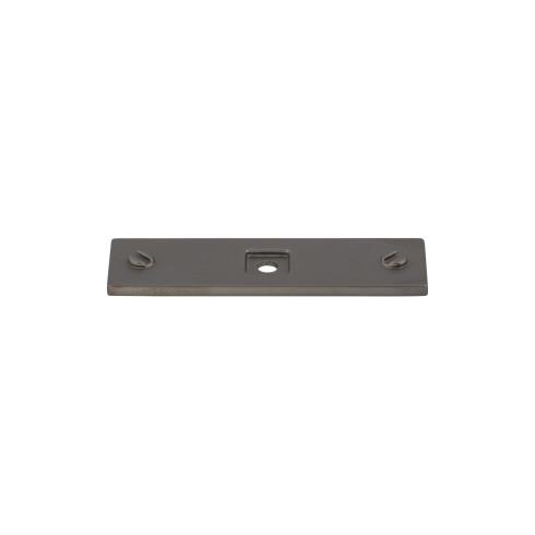 Channing Backplate ( Zinc Alloy | Ash Gray - Barrington Collection ) | Manufactured Globally