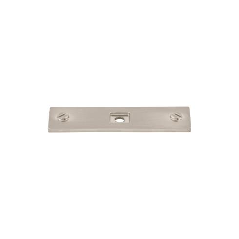 Channing Backplate ( Zinc Alloy | Brushed Satin Nickel - Barrington Collection ) | Manufactured Globally