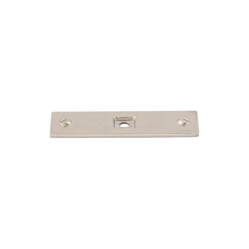 Channing Backplate ( Zinc Alloy | Polished Nickel - Barrington Collection ) | Manufactured Globally