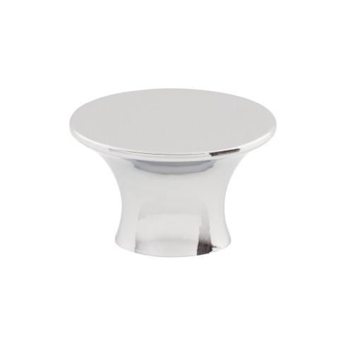 Edgewater Knob ( Zinc Alloy | Polished Chrome - Barrington Collection ) | Manufactured Globally