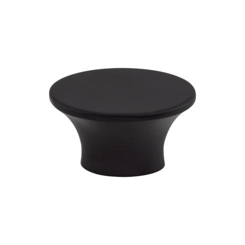 Edgewater Knob ( Zinc Alloy | Flat Black - Barrington Collection ) | Manufactured Globally