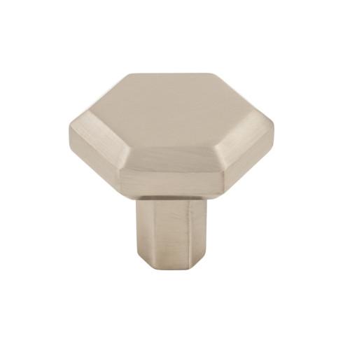 Lydia Knob ( Zinc Alloy | Brushed Satin Nickel - Serene Collection ) | Manufactured Globally