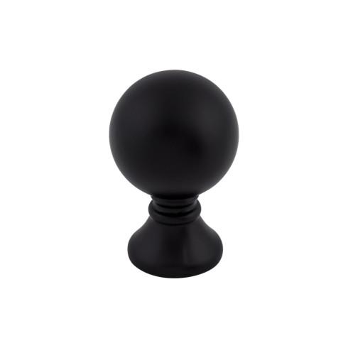Kara Knob ( Zinc Alloy | Flat Black - Serene Collection ) | Manufactured Globally