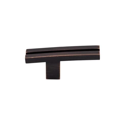 Inset Rail Knob ( Zinc Alloy | Tuscan Bronze - Sanctuary Collection ) | Manufactured Globally