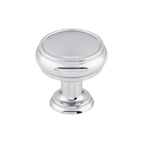 Eden Medium Knob ( Zinc Alloy | Polished Chrome - Serene Collection ) | Manufactured Globally