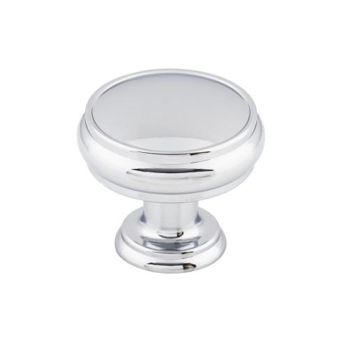 Eden Large Knob ( Zinc Alloy | Polished Chrome - Serene Collection ) | Manufactured Globally