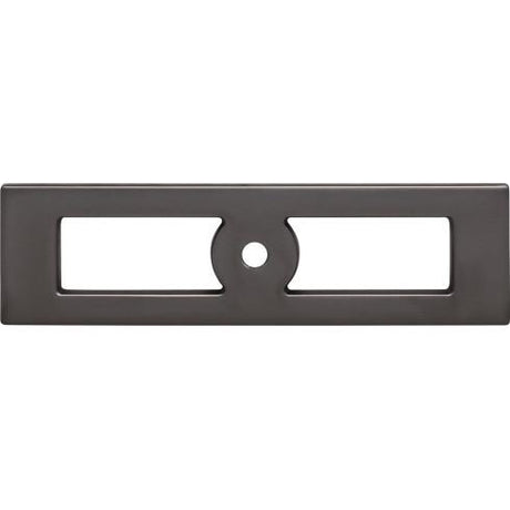 Hollin Knob Backplate ( Zinc Alloy | Ash Gray - Lynwood Collection ) | Manufactured Globally