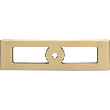 Hollin Knob Backplate ( Zinc Alloy | Honey Bronze - Lynwood Collection ) | Manufactured Globally
