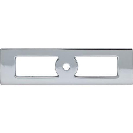 Hollin Knob Backplate ( Zinc Alloy | Polished Chrome - Lynwood Collection ) | Manufactured Globally