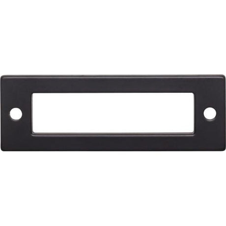 Placa trasera Hollin (aleación de zinc | negro mate - Colección Lynwood) | Fabricada en todo el mundo