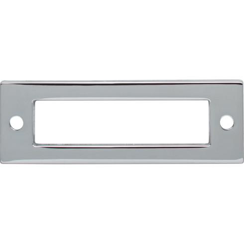 Placa trasera Hollin (aleación de zinc | cromo pulido - Colección Lynwood) | Fabricada en todo el mundo