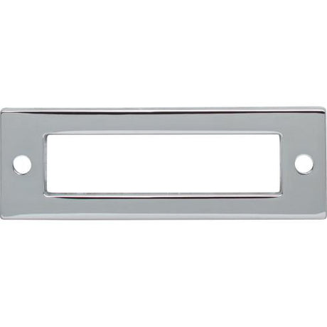 Placa trasera Hollin (aleación de zinc | cromo pulido - Colección Lynwood) | Fabricada en todo el mundo