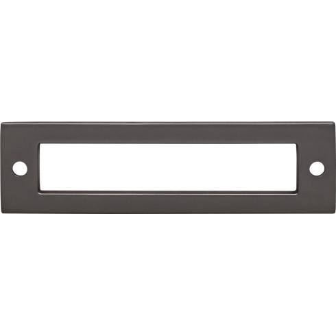 Placa trasera Hollin (aleación de zinc | gris ceniza - Colección Lynwood) | Fabricada en todo el mundo