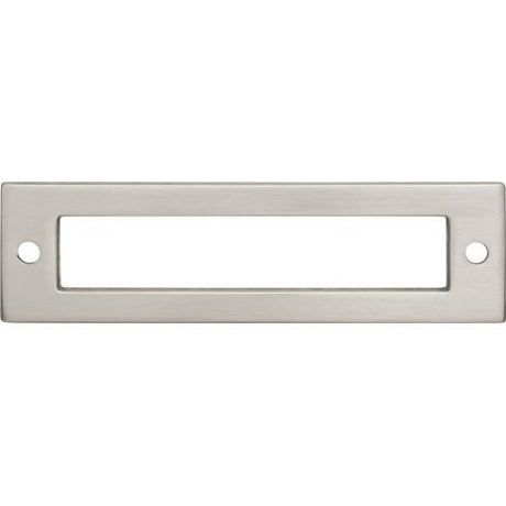 Placa trasera Hollin (aleación de zinc | níquel satinado cepillado - Colección Lynwood) | Fabricada en todo el mundo