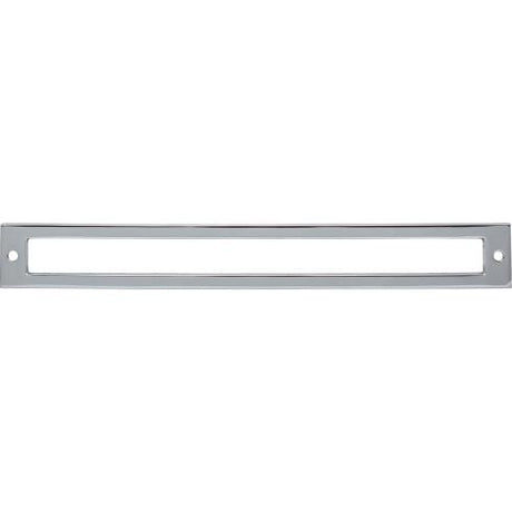 Placa trasera Hollin (aleación de zinc | cromo pulido - Colección Lynwood) | Fabricada en todo el mundo