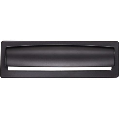 Hollin Cup Pull ( Zinc Alloy | Flat Black - Lynwood Collection ) | Manufactured Globally