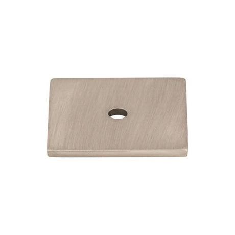 Square Backplate ( Steel | Brushed Satin Nickel - Sanctuary Collection ) | Manufactured Globally
