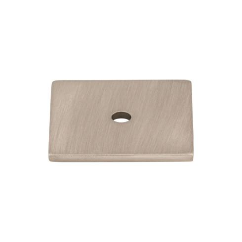 Square Backplate ( Steel | Brushed Satin Nickel - Sanctuary Collection ) | Manufactured Globally