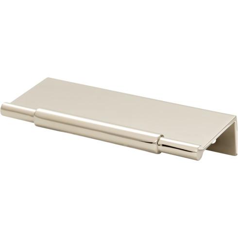 Tirador de pestaña Crestview (aleación de zinc | níquel pulido - Colección Lynwood) | Fabricado en todo el mundo