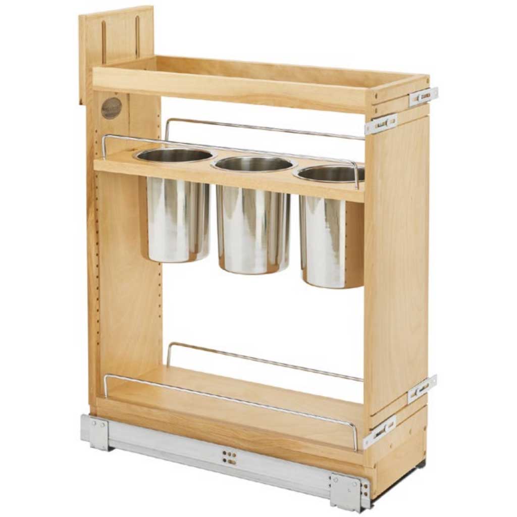 UPO-B9 BLUM (Organizador | Solución básica - Cajón extraíble con cierre suave para gabinete de 23 cm)