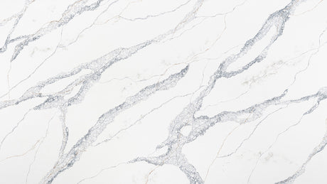 Azul escandinavo (cuarzo | pulido - por pie cuadrado) | Hecho en Corea del Sur