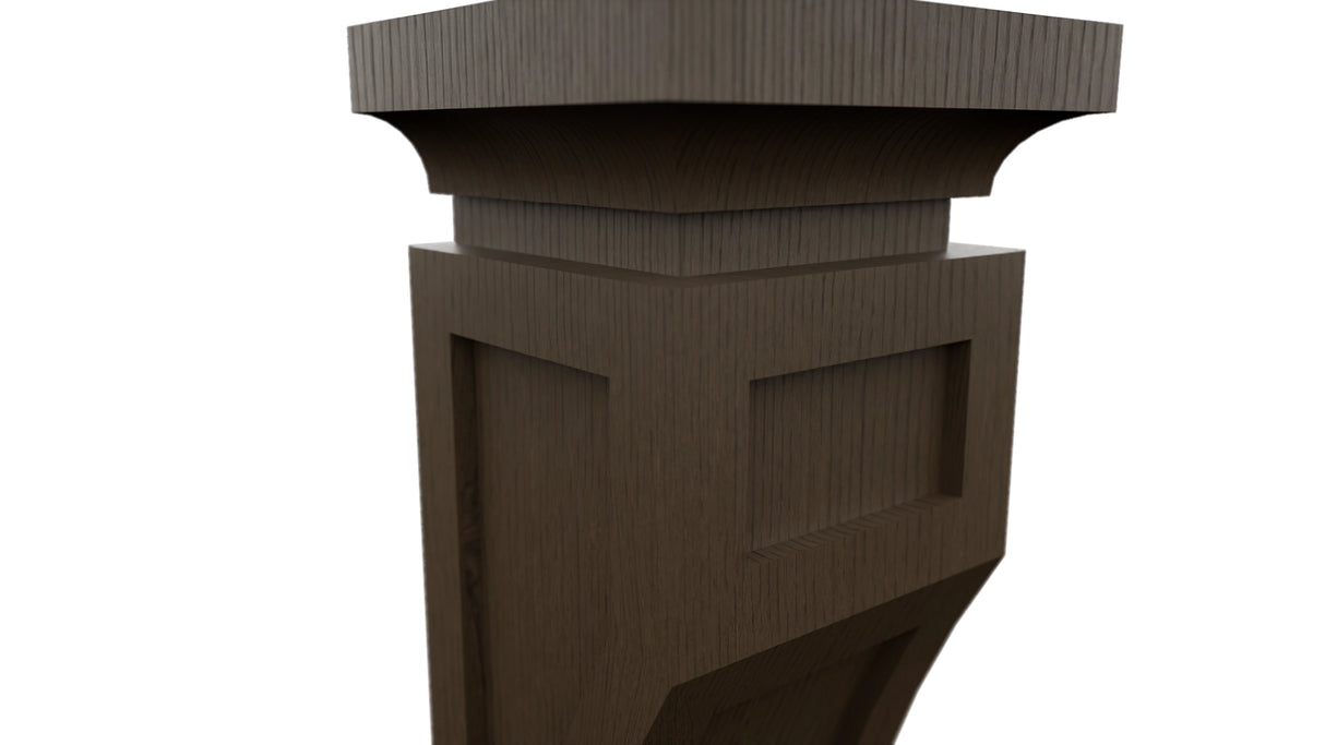 Fabuwood Canyon Oak CML Corbel, Detail View