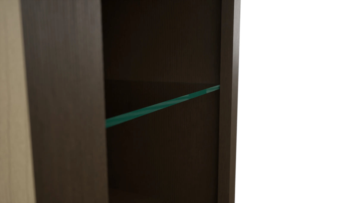 Fabuwood Canyon Oak NDW1530 Wall Standard No Door Cabinet, Detail View