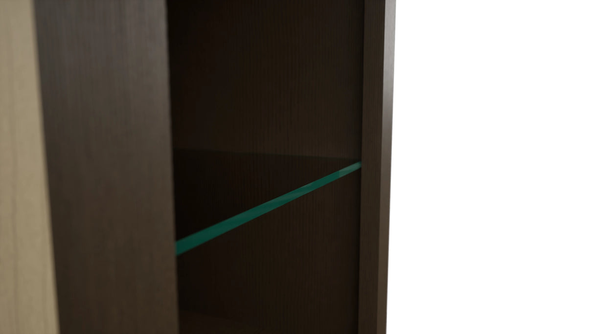 Fabuwood Canyon Oak NDW1536 Wall Standard No Door Cabinet, Detail View