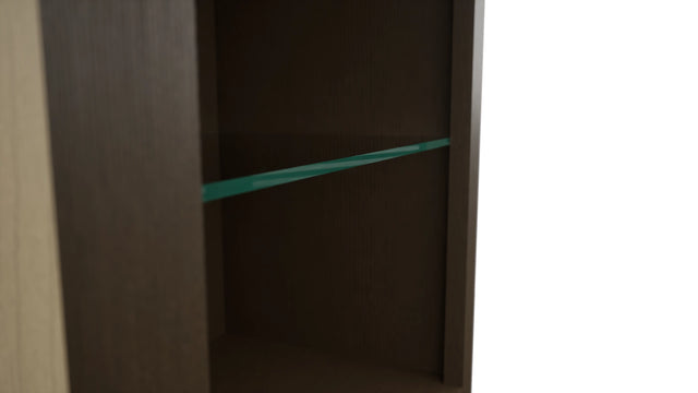 Fabuwood Canyon Oak NDW1842 Wall Standard No Door Cabinet, Detail View