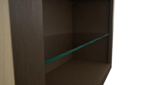 Fabuwood Canyon Oak NDW3036 Wall Standard No Door Cabinet, Detail View
