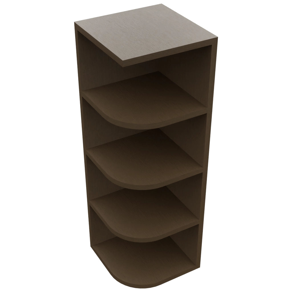 Fabuwood Canyon Oak OE1236 Wall Open End Cabinet, Top View