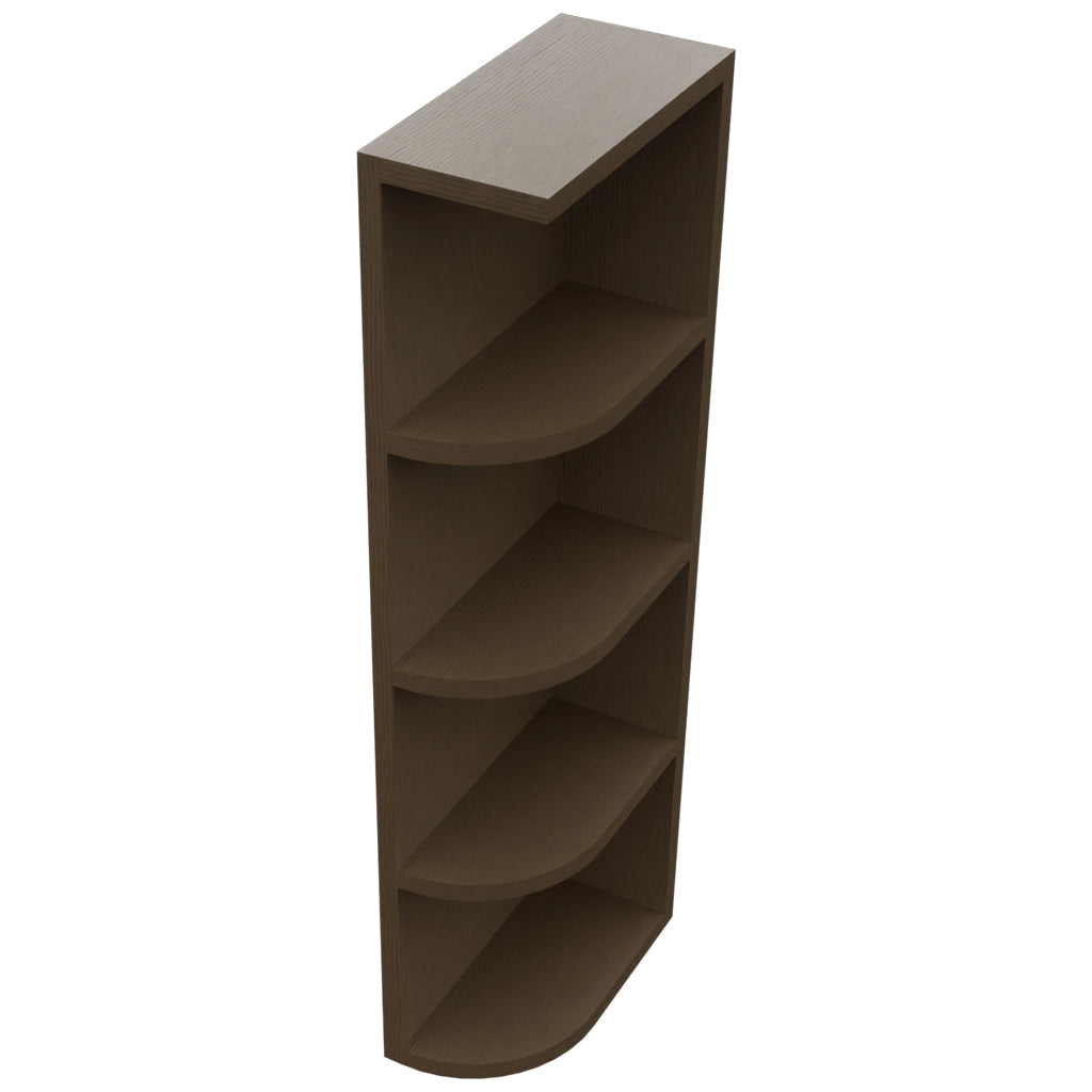 Fabuwood Canyon Oak OER636 Wall Open End Cabinet, Top View