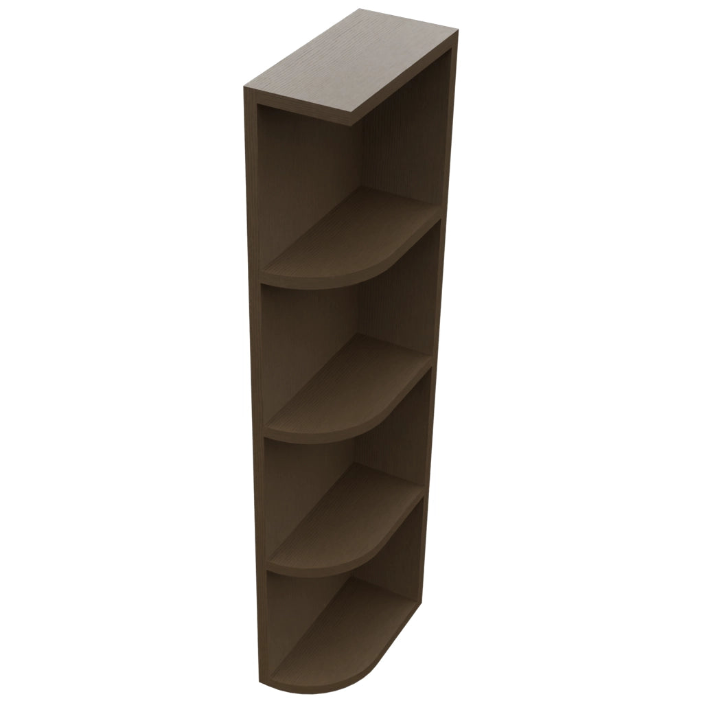 Fabuwood Canyon Oak OER642 Wall Open End Cabinet, Top View