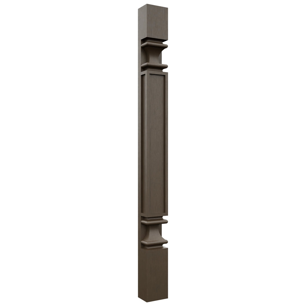 Fabuwood Canyon Oak PP-BASE Base Pilaster, Front View