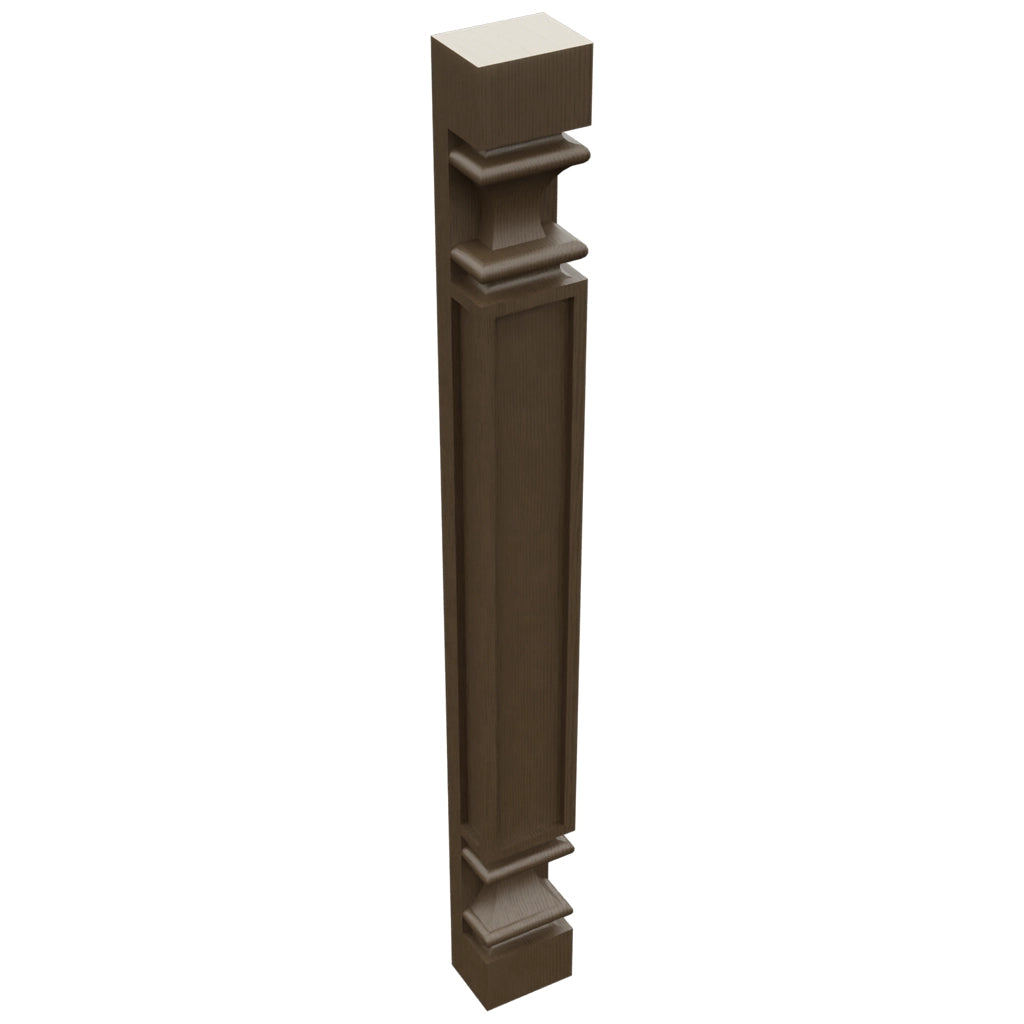 Fabuwood Canyon Oak PP-W30 Wall Pilaster, Top View