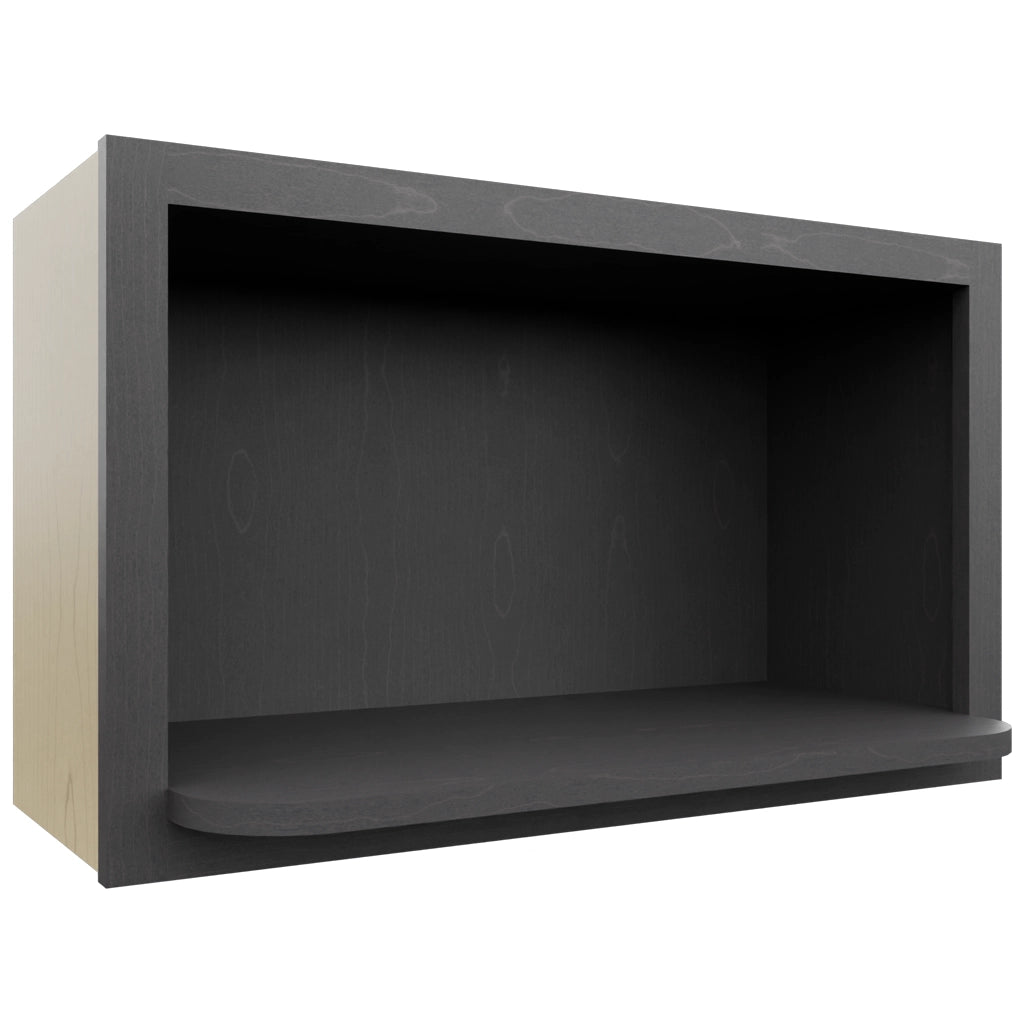 MW3018 ( Wall | Microwave Shelf Cabinet - 3"W X 18"H X 12"D ) | Cobblestone