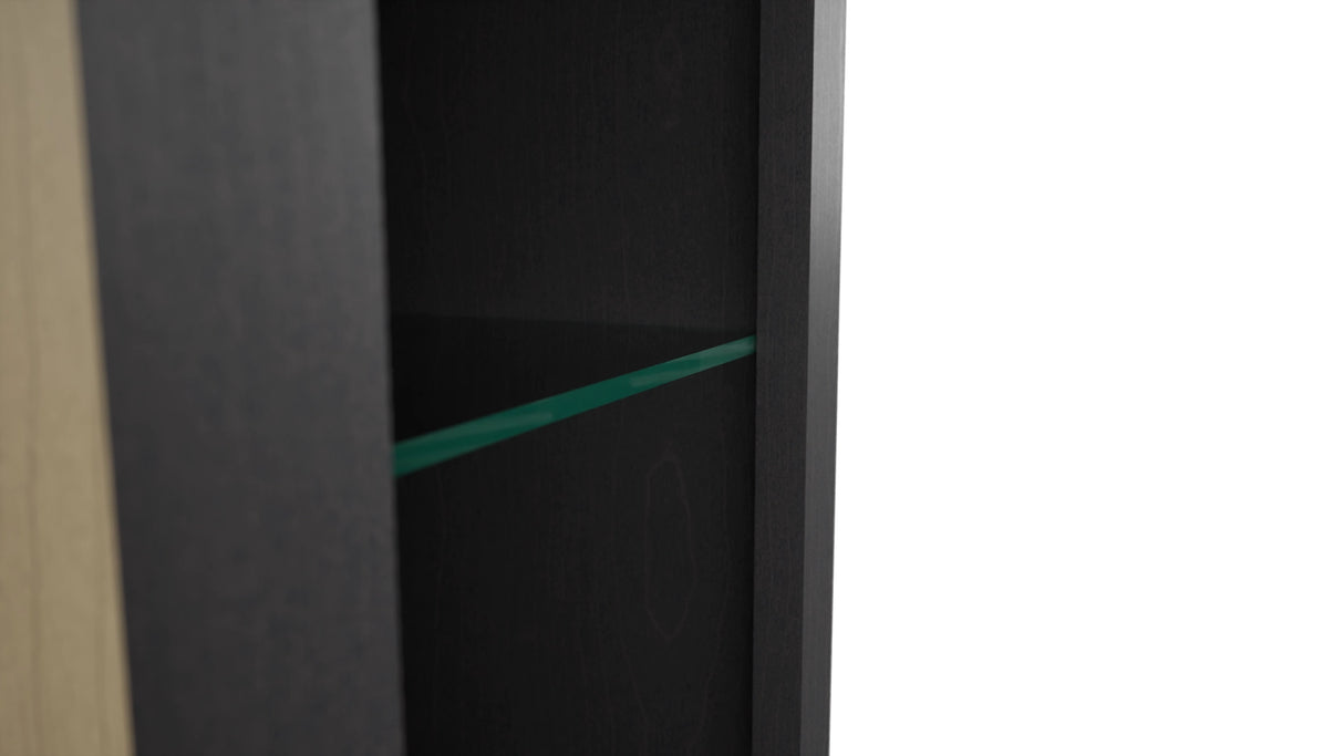 Fabuwood Cobblestone NDW1230 Wall Standard No Door Cabinet, Detail View